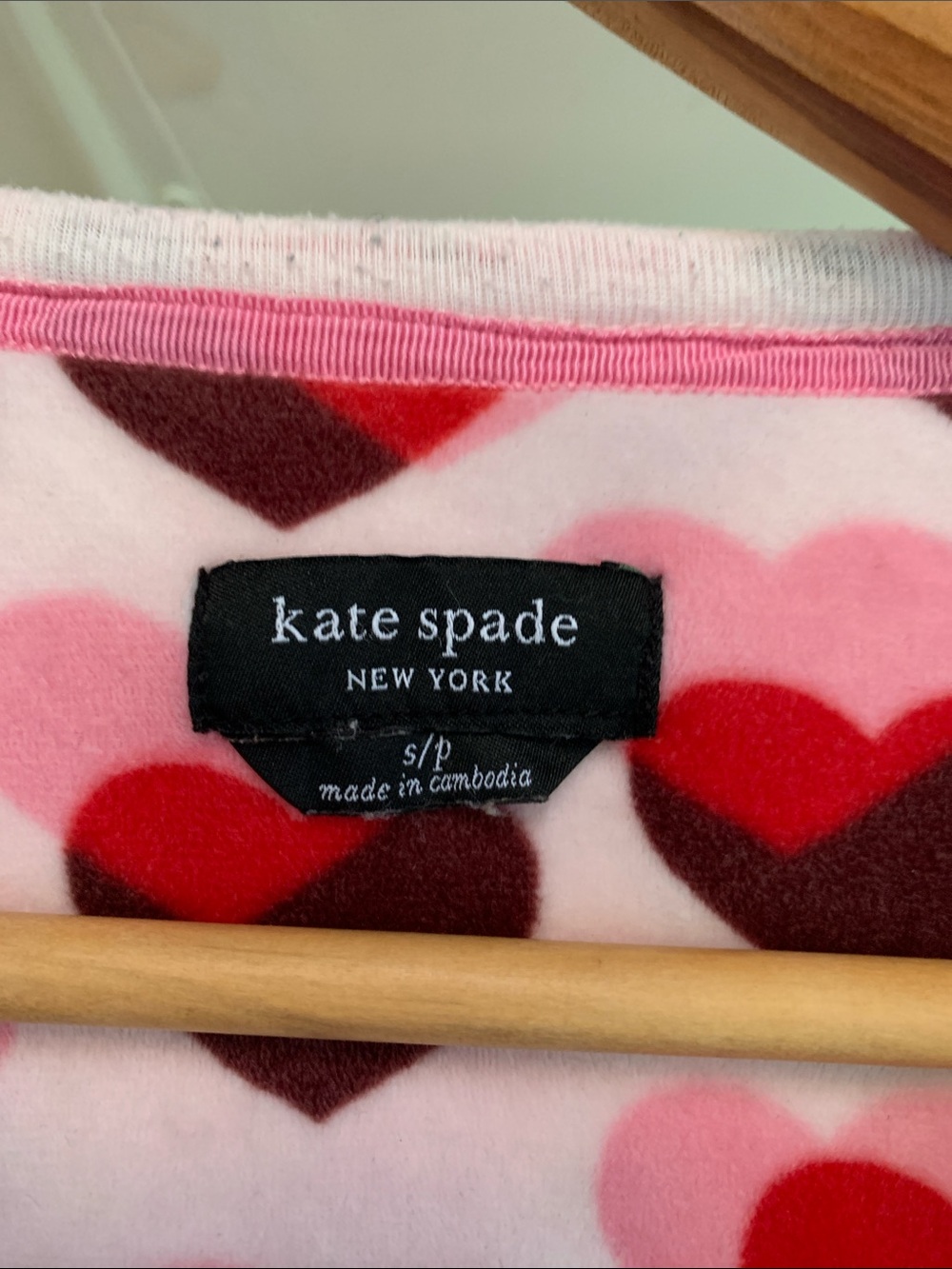 Pink Heart-Print Pajama Set - Picture 3 of 6